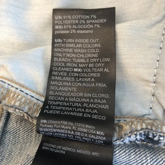 WHBM Curvy Mid-Rise Everyday Soft Boot Jeans size 14 - Picture 11 of 12